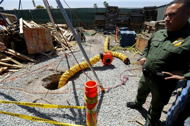 us-mexico tunnel