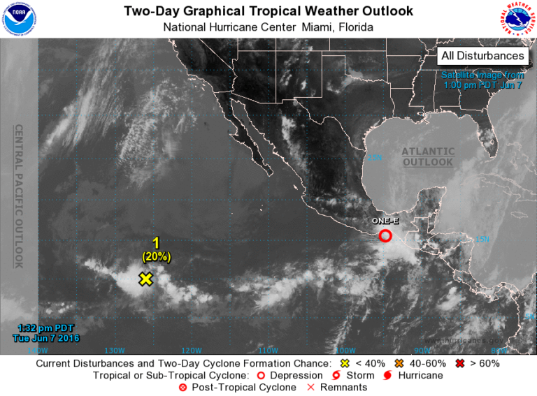 Tropical depression forms off Mexico's southern coast