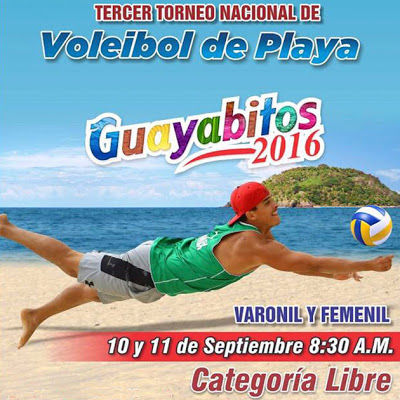 3rd National Guayabitos Beach Volleyball Tournament