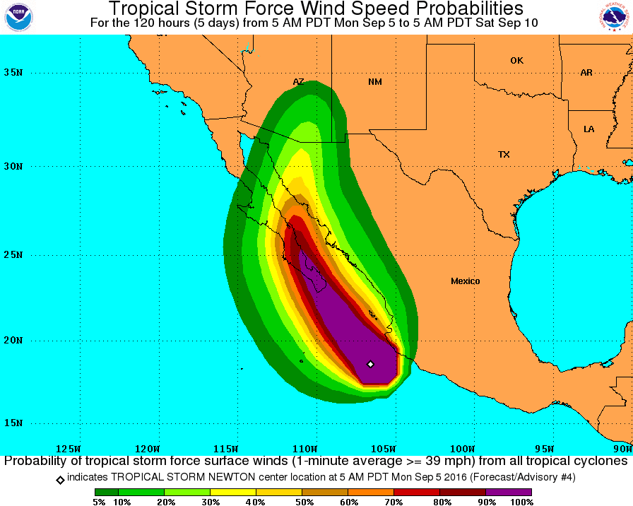 Tropical Storm Newton