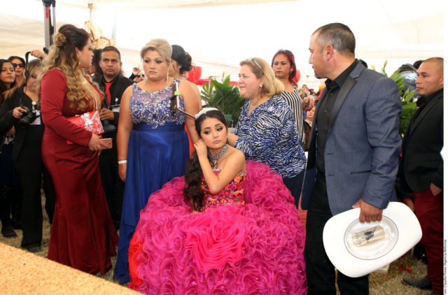 Thousands attend Rubi's quinceneara in San Luis Potosi