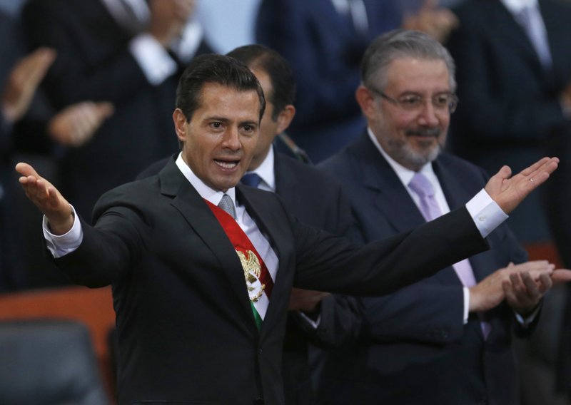 Mexican President Enrique Pena Nieto