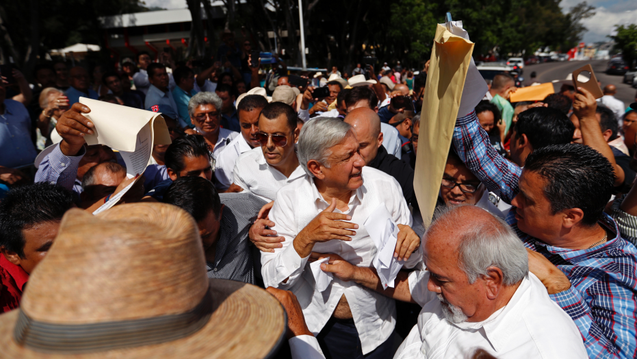 Mexican president elect introduces civilian head of security