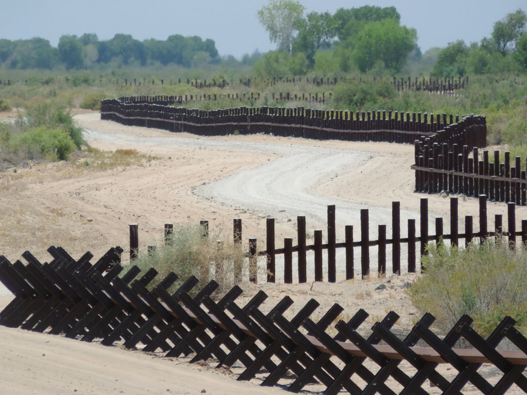 Exhibit showcases images of Mexico border walls, fences