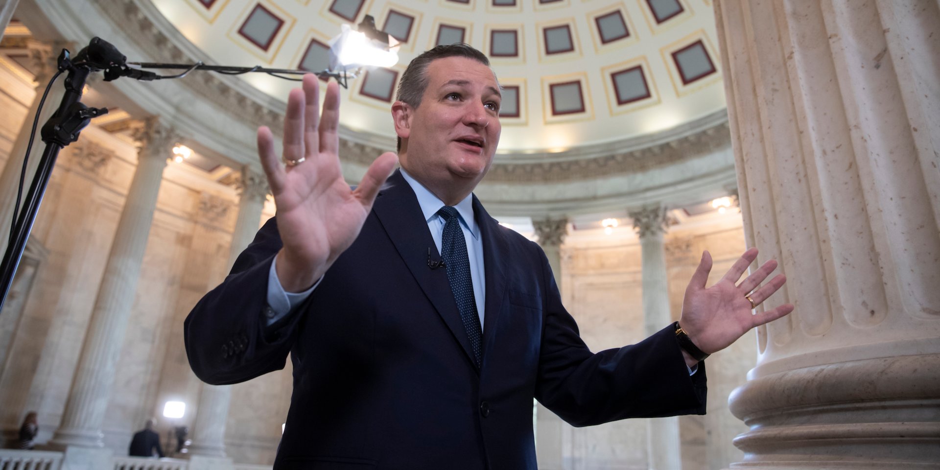 Ted Cruz Is Worried That Chinese “Propaganda” From Mexico Will Reach California
