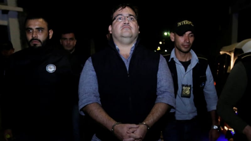 Former Mexico ruling party governor Duarte jailed for nine years