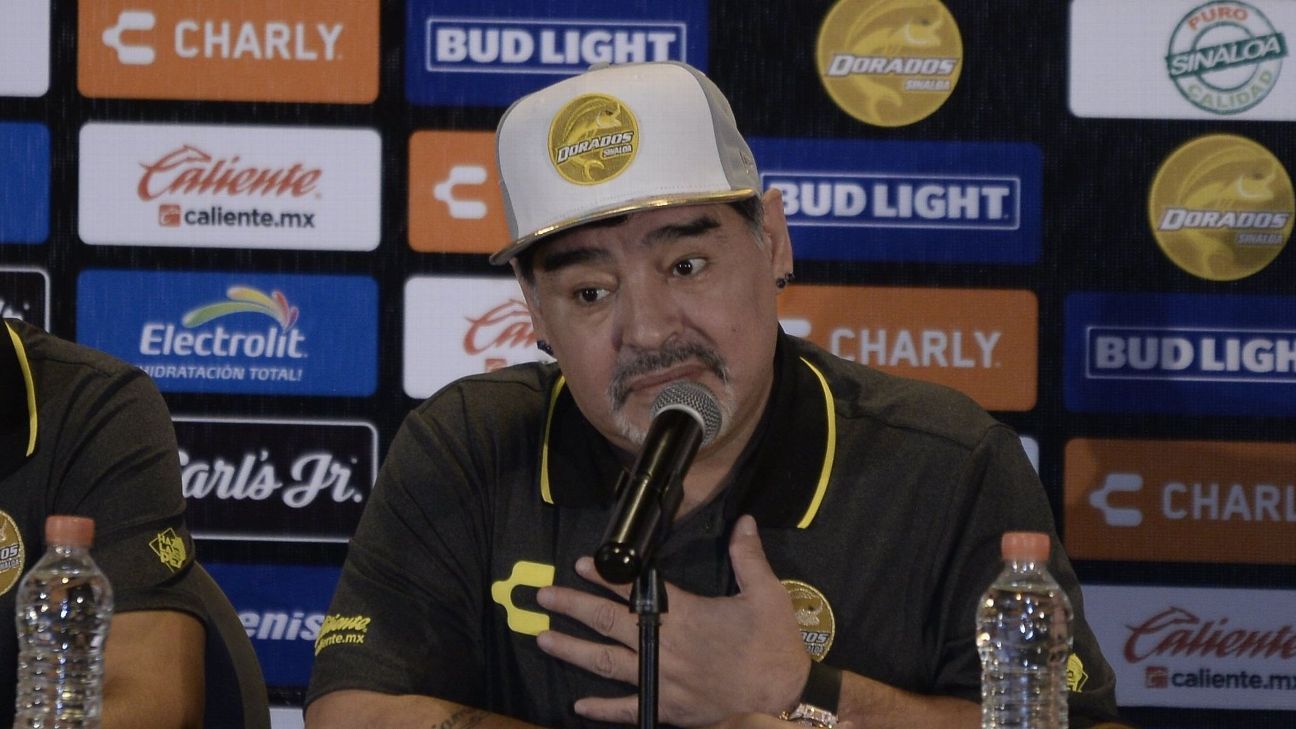 Mexico braces itself for Diego Maradona's Dorados coaching debut