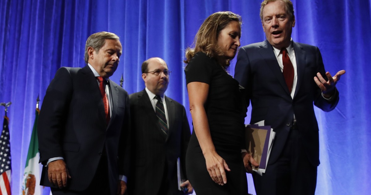 Trump is cracking the Mexico-Canada united front on NAFTA