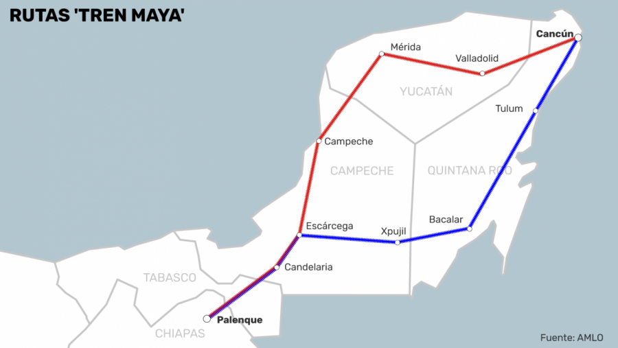 mayan train