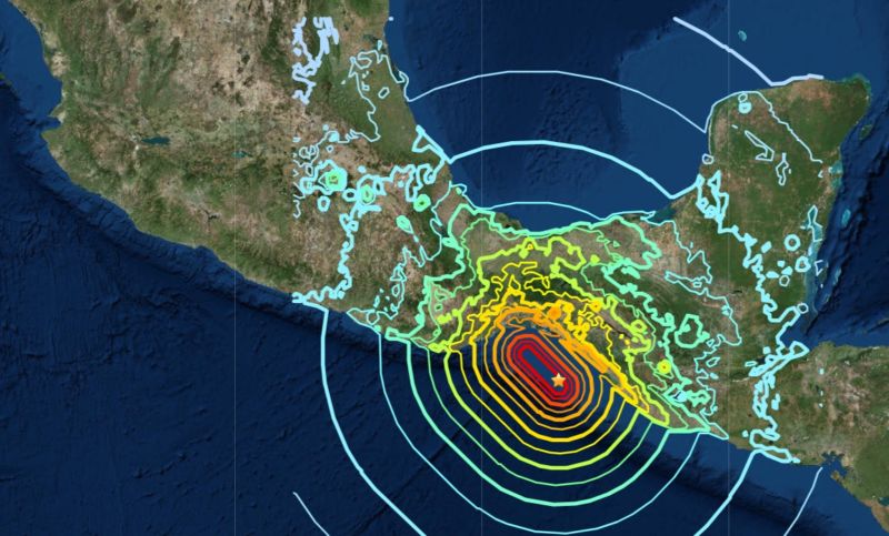 2017 earthquake off Mexico broke through an entire tectonic plate