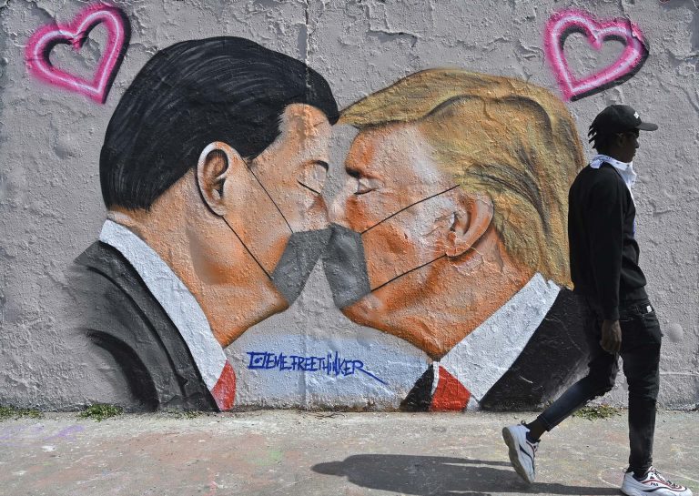 GERMANY-HEALTH-VIRUS-STREET ART