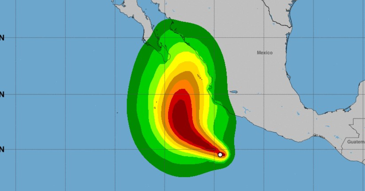 Hurricane Orlene could be the closest hurricane to the Puerto Vallarta