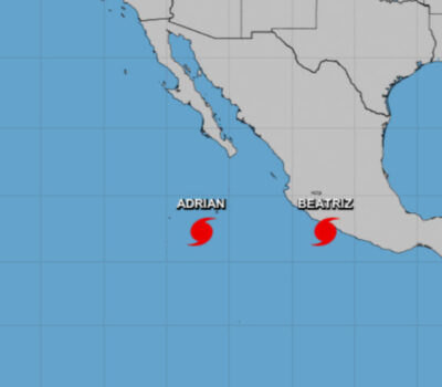 Beatriz se renforce face à l'ouragan 1, Puerto Vallarta sous surveillance cyclonique