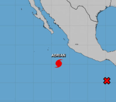 Se espera que el huracán Adrián traiga fuertes lluvias y olas a Puerto Vallarta