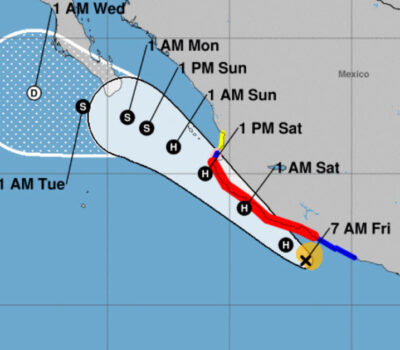 Puerto Vallarta è ora sotto la supervisione di un uragano mentre la tempesta tropicale Beatriz si intensifica