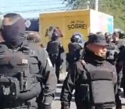 Journalists Attacked by State Police During Protest Coverage in Puerto Vallarta