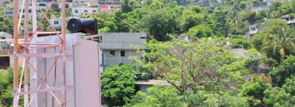 Acapulco installs new storm and earthquake warning sirens strengthen hazard alerts