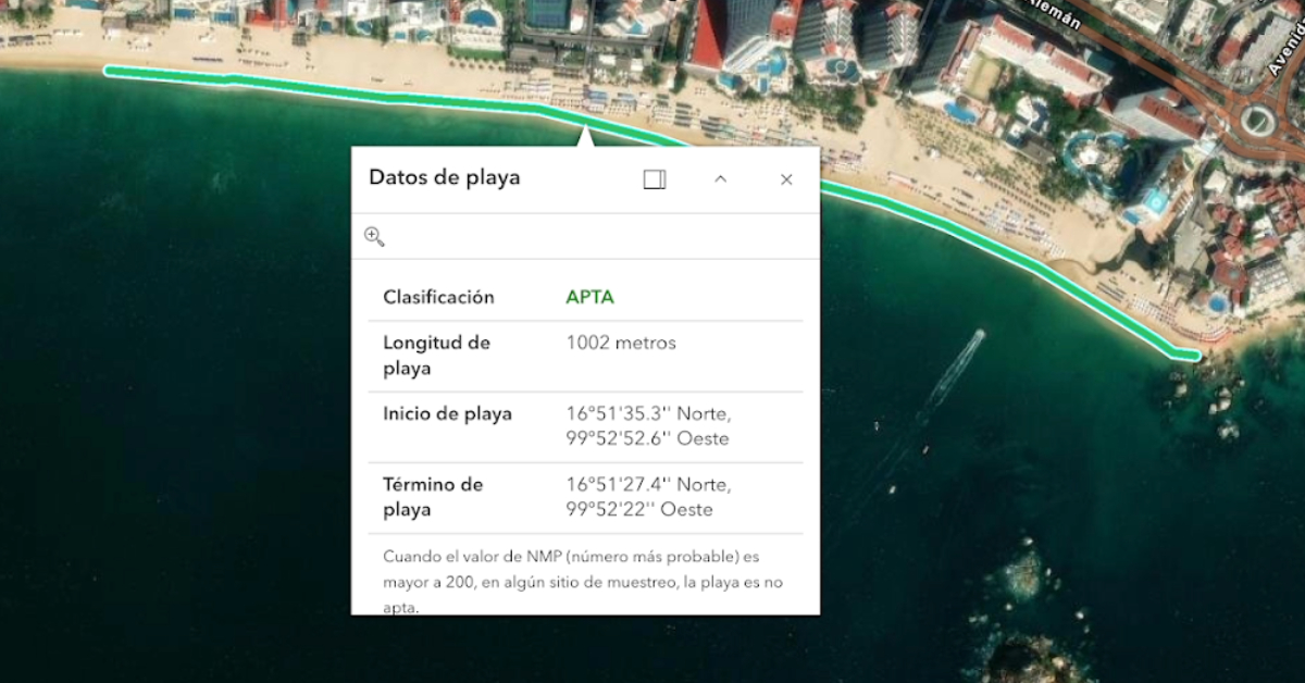 How the real time beach water quality app works