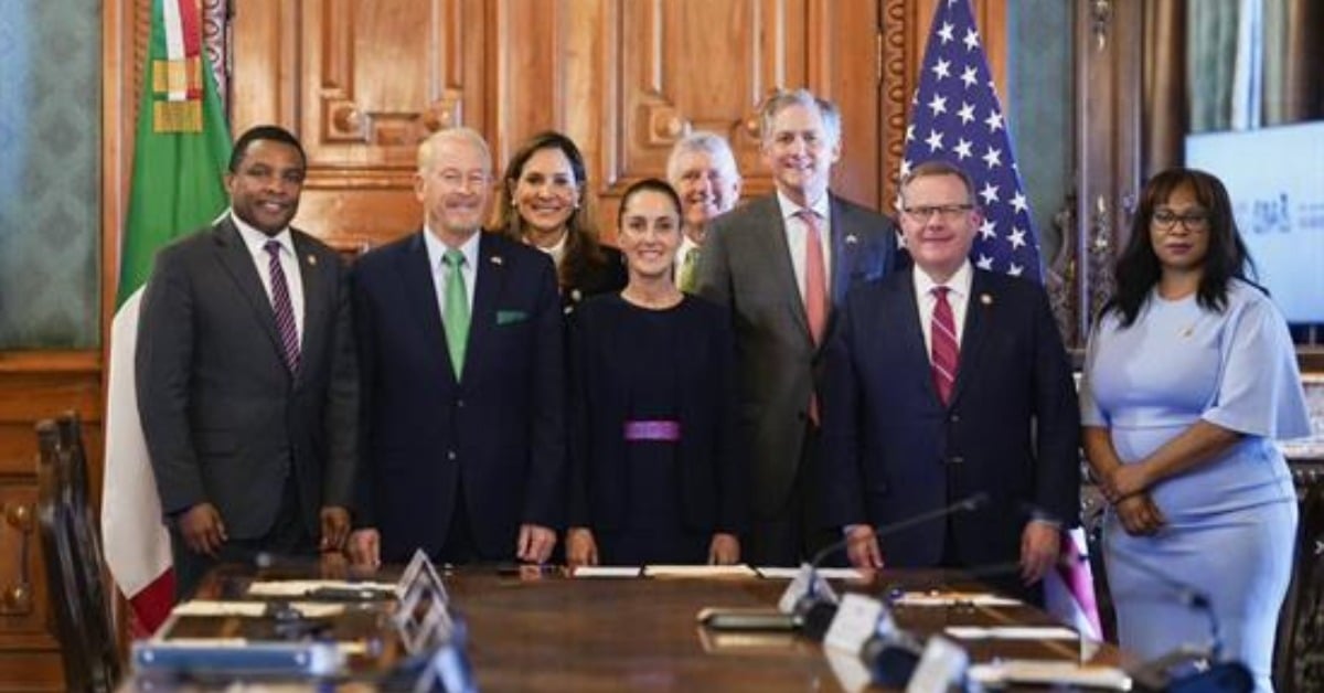 Sheinbaum Meets U.S. Lawmakers