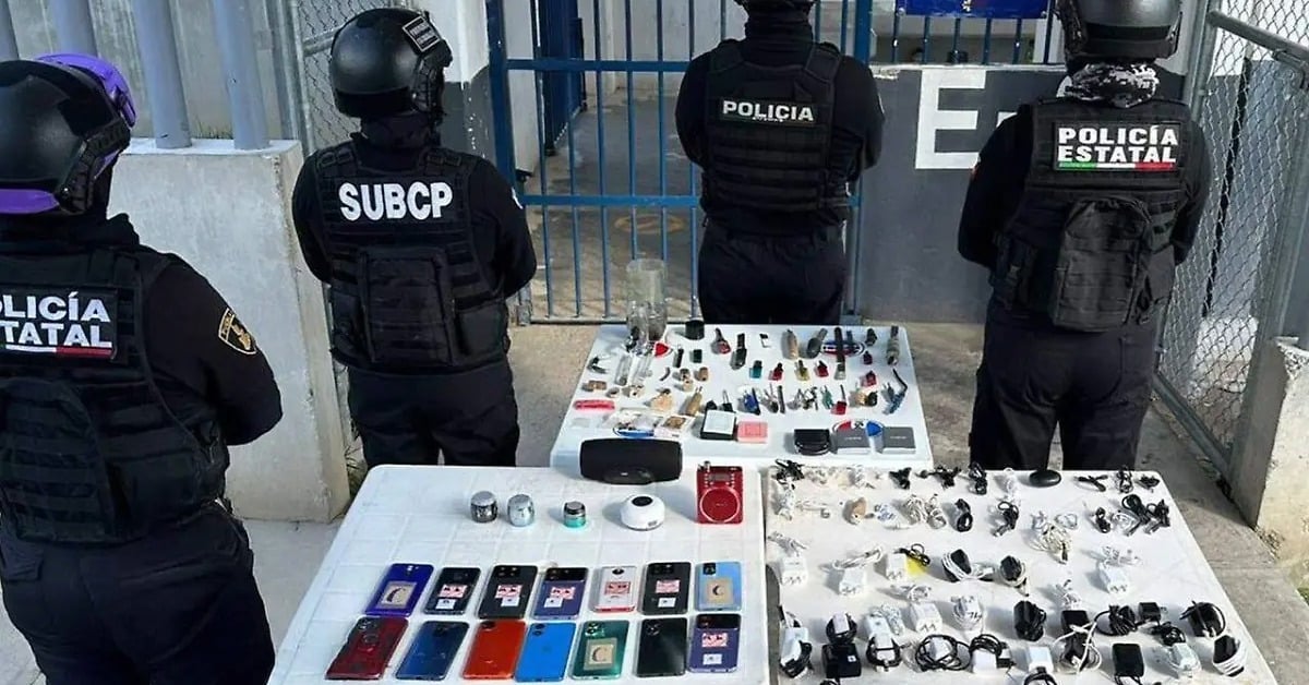 162 cell phones seized in Puebla prisons
