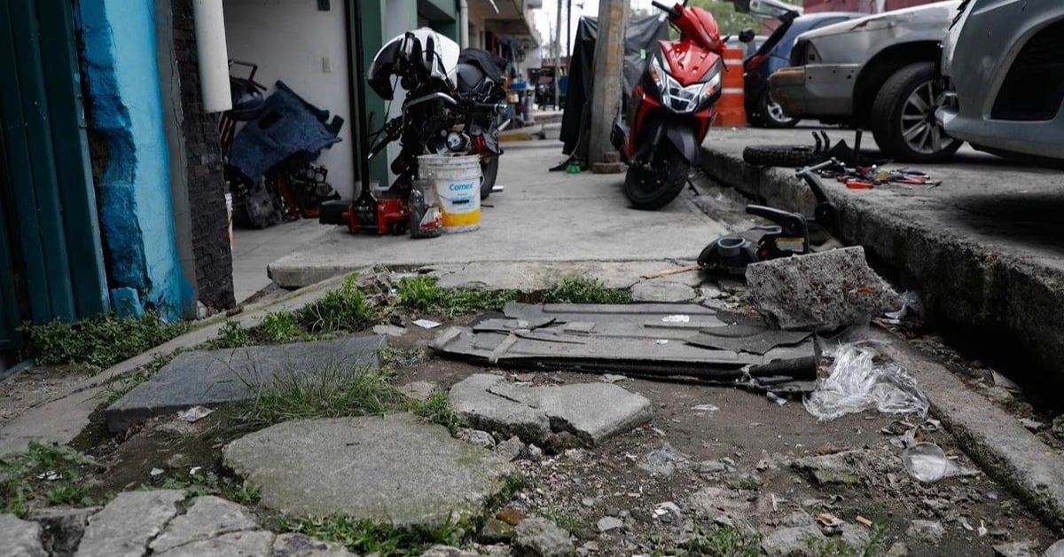 CDMX pothole repair funds