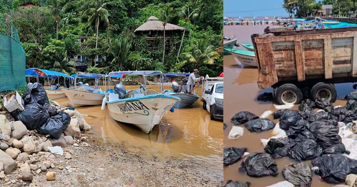 Cabo Corrientes Waste Logistics Leave Boca de Tomatlán River Polluted