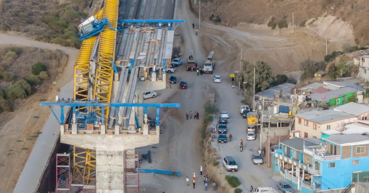 Cañón Otay viaduct crane accident