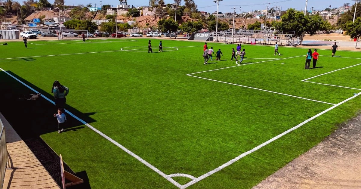 Ensenada Invests 3 Million Pesos to Resurface Sports Court