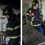 Fire at Parque Delta
