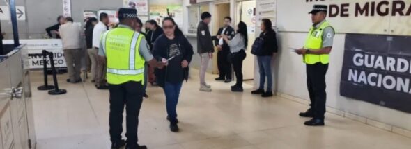 Guardia Nacional reinforces seguridad frontera Baja California for vacation period