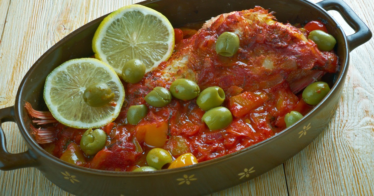 Huachinango a la veracruzana
