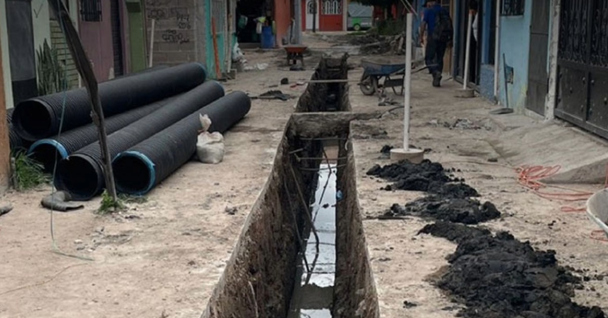 Interapas sanitation network rehabilitation advances in SLP