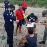 Lifeguards rescue man puerto vallarta