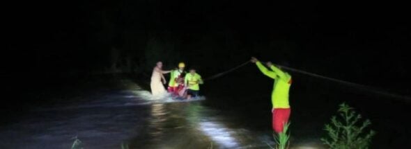 Man Rescued Puerto Vallarta River