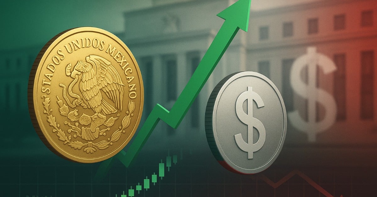 Mexican peso appreciates