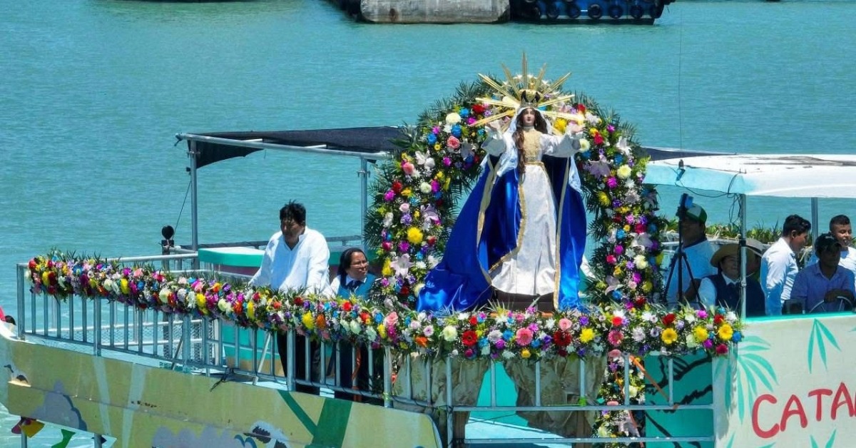 Our Lady of the Assumption boat procession