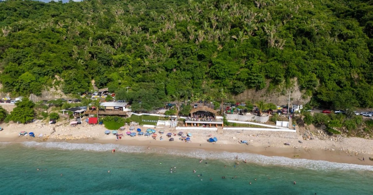 Palmares Beach Club Puerto Vallarta aerial