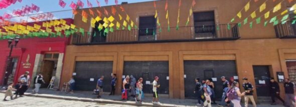 Plaza Alcalá Closed After Structural Damage in Oaxaca City