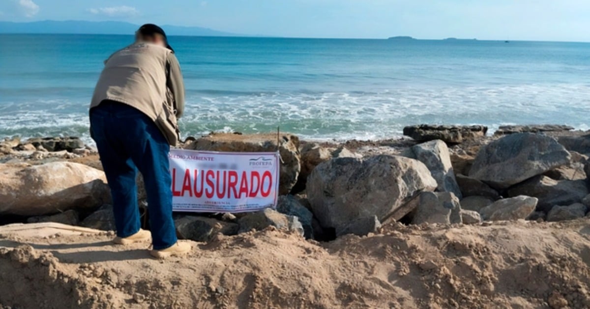 Profepa shuts high-impact coastal works in Punta Mita