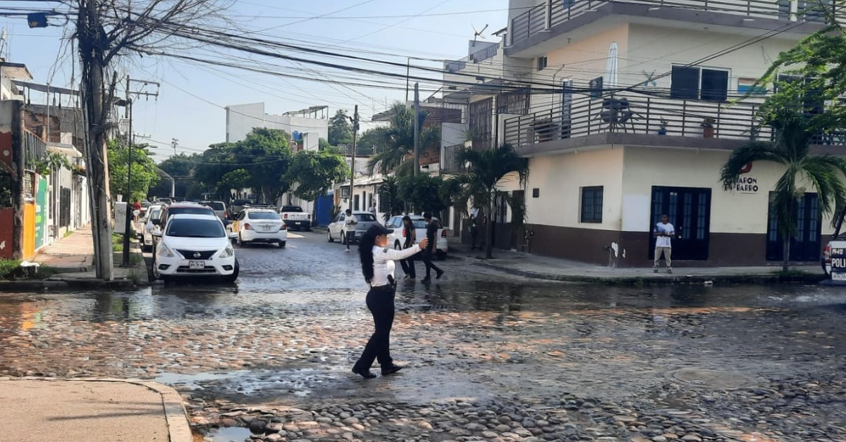 Puerto Vallarta water runoff
