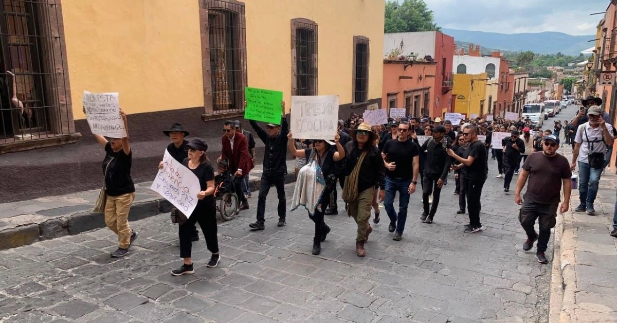 San Miguel de Allende march for justice