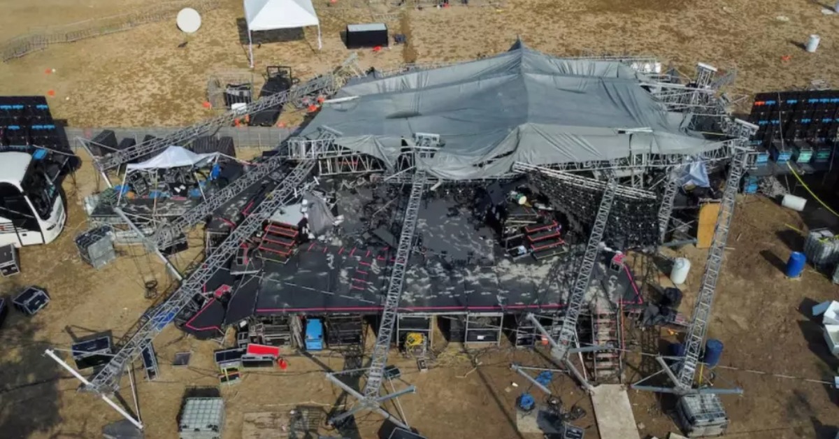 San Pedro stage collapse