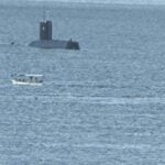 Submarine in Puerto Vallarta draws crowds on the bay