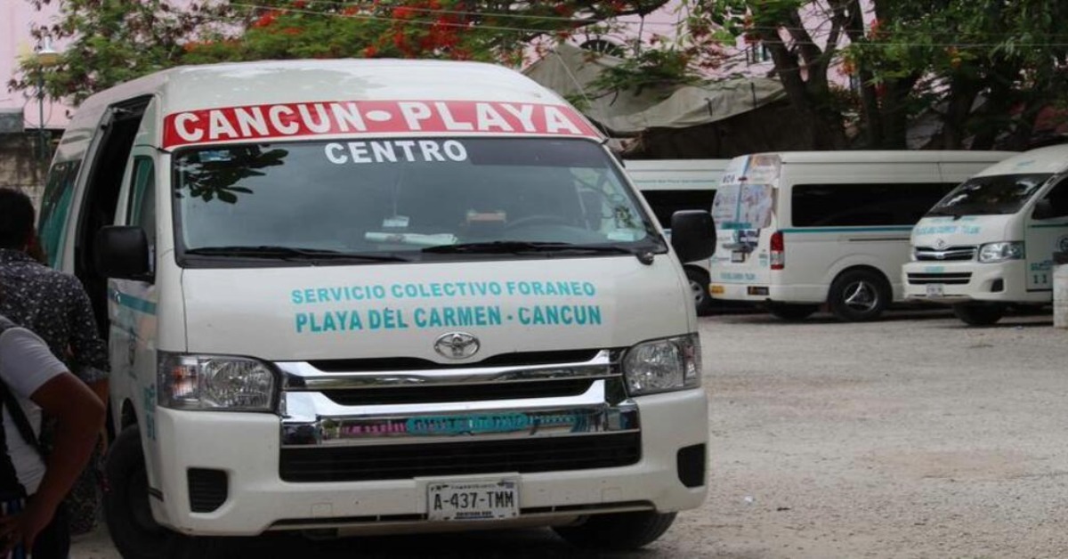 Tulum - Playa del Carmen van ridership falls