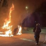 Vehicle fire Puerto Vallarta