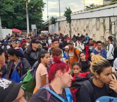migrant caravan to Canada
