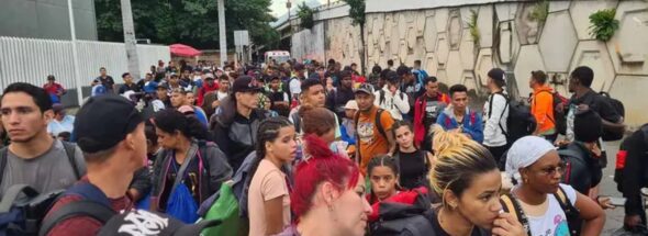 migrant caravan to Canada