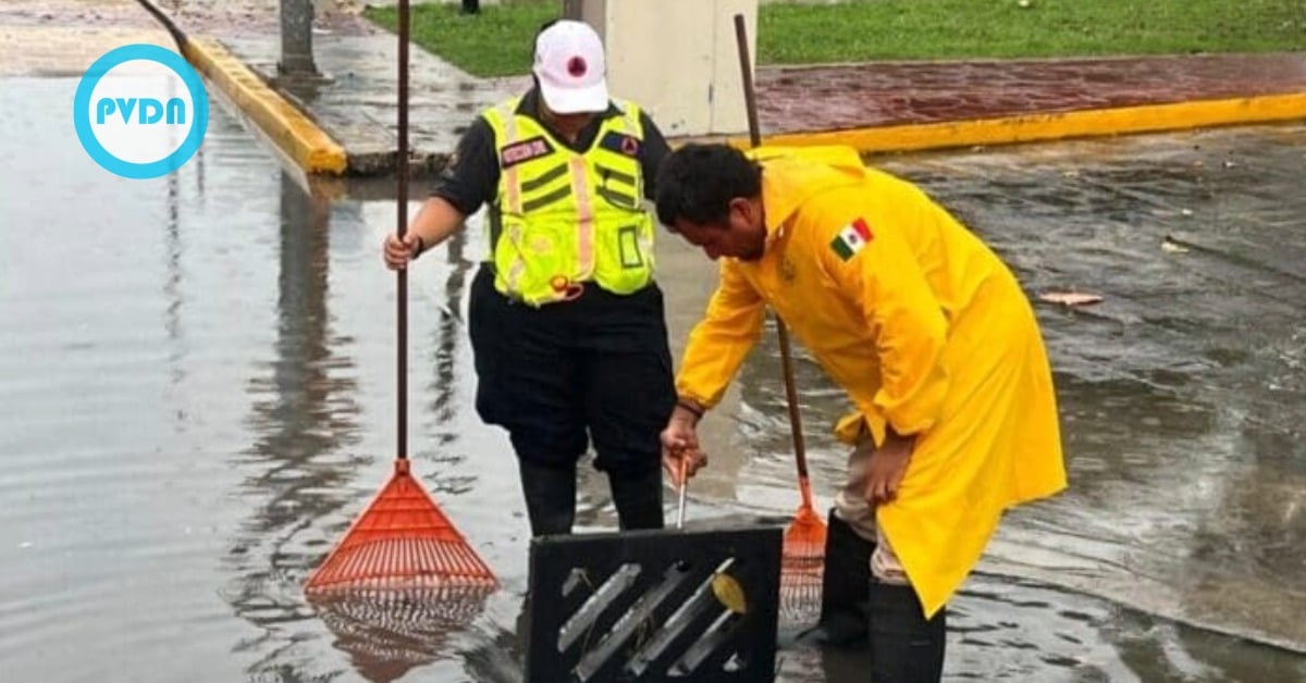 Playa del Carmen rains