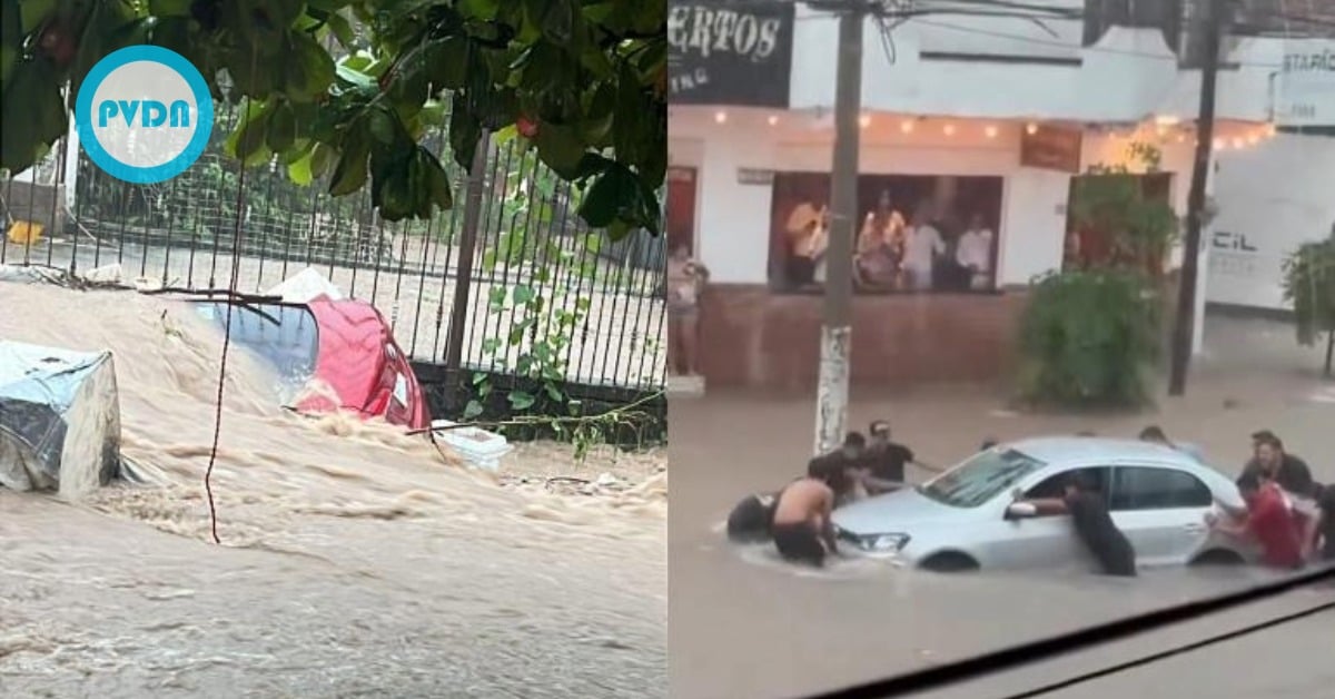 Puerto Vallarta flooding turns streets into rivers Friday