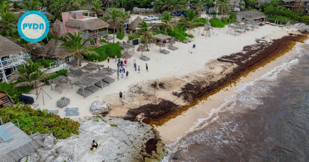 Tulum public beach access